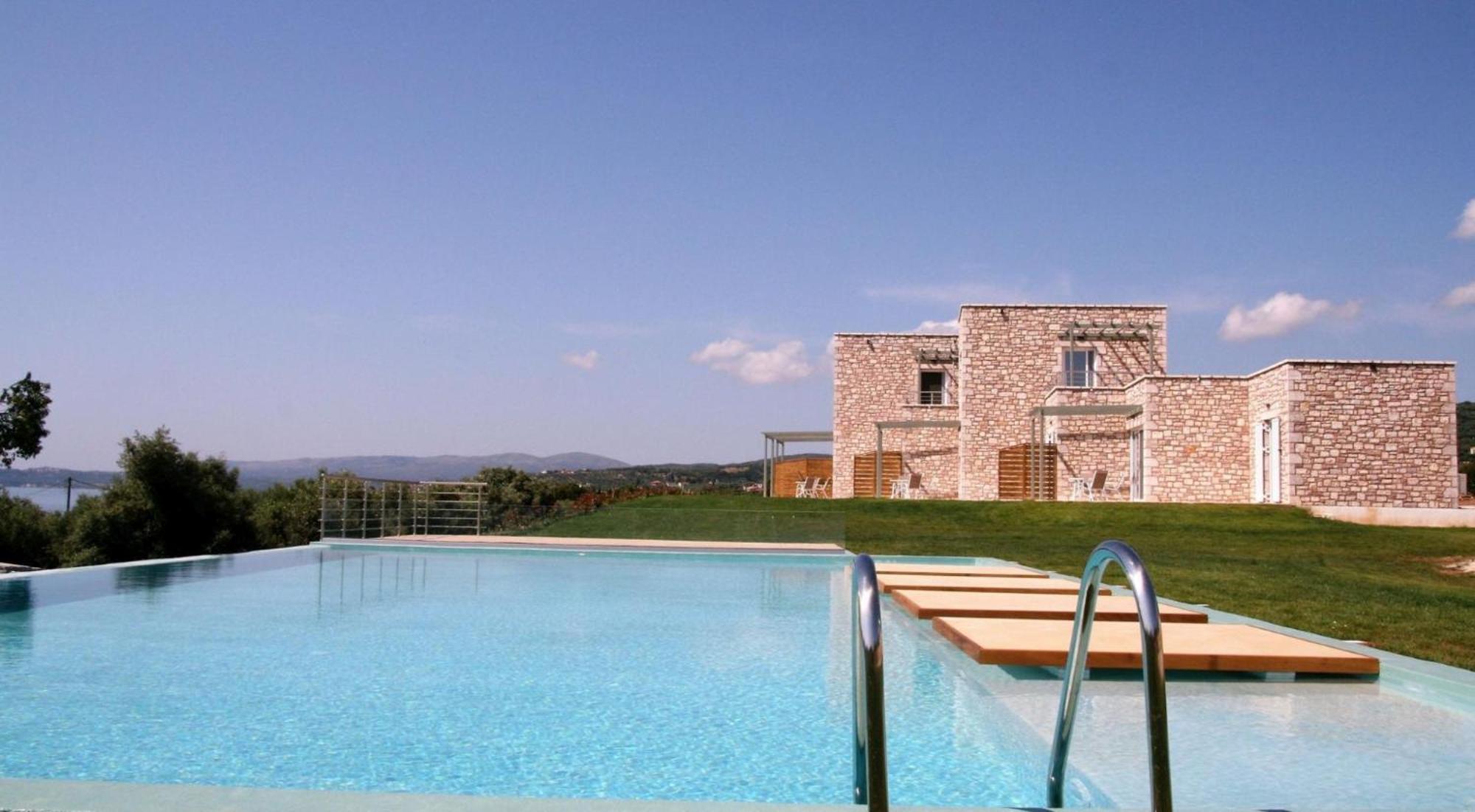 Stone Bay Houses In Messinia Kalamaki Beach Area チラニ エクステリア 写真